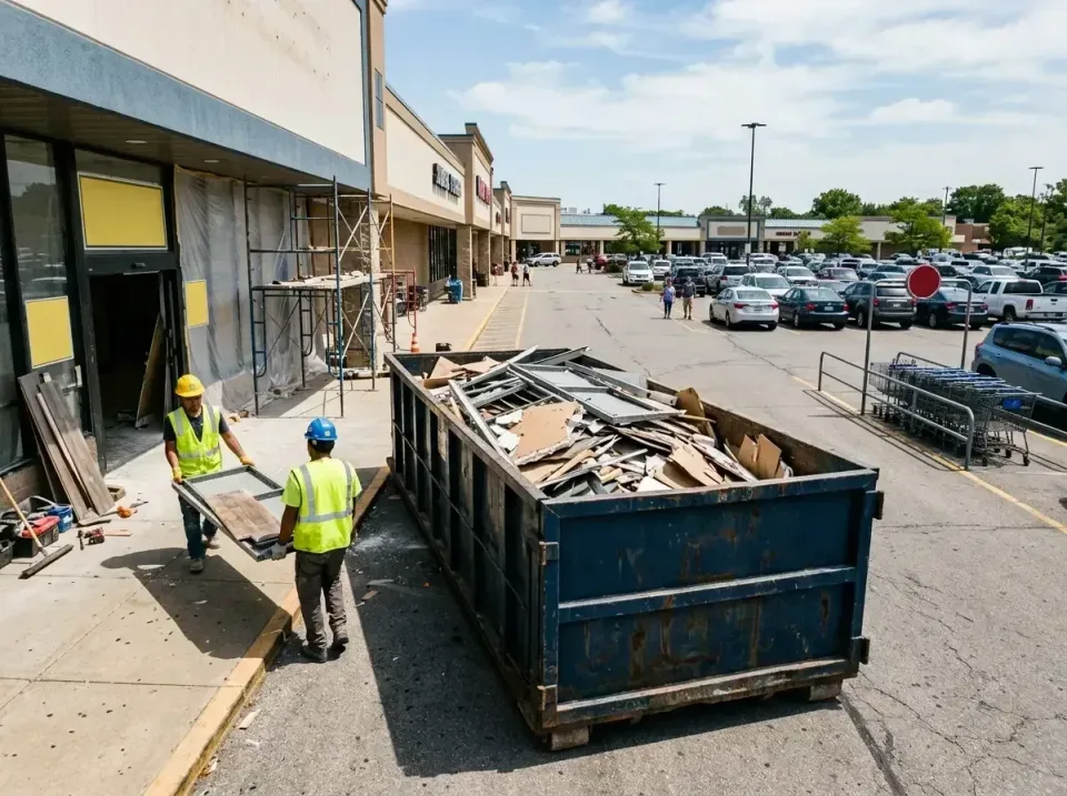 retail-store-renovation-debris-003 — frequently asked questions, Roll-off Dumpster Rentals in Bolingbrook, IL